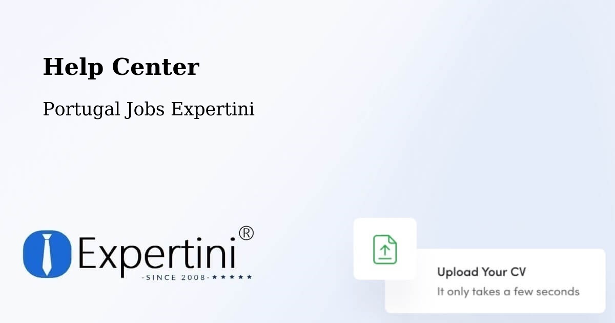 Help Center – Penafiel - Portugal Jobs Expertini